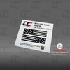 Decal Concepts American Flag Side View Mirror Light Accent Decal