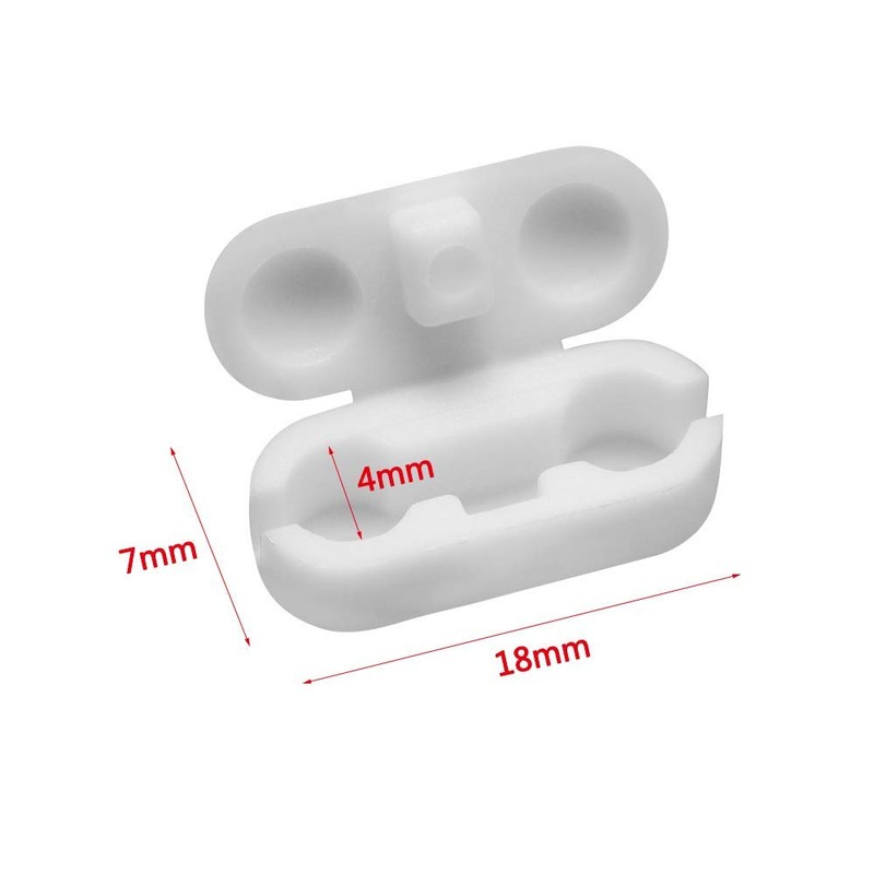 APUXON 20 Pack Replacement Vertical Roman Roller Blind Ball Chain
