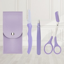 Eyebrow Razor Tool Set: 3-Piece for Shaping & Trimming For promotional use 3ea