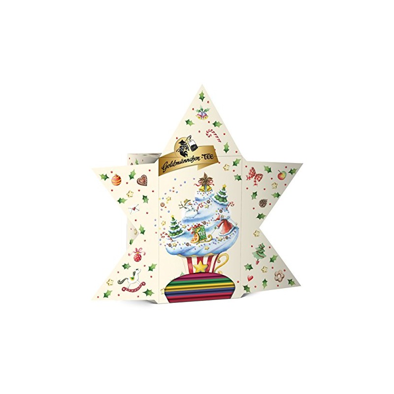 Advent Calendar Star with Goldman Tea 50 g