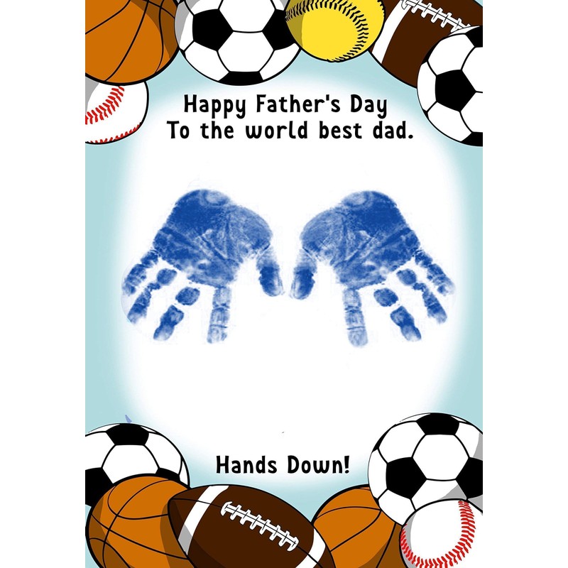 ReignDrop Ink Pad For Baby Footprint & Handprint - Creates