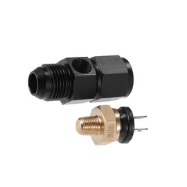 VekAuto 1 Set Auto Engine Temperature Cooling Fan Switch Fitting Adapter 8AN 180'F On-165'F Off Auto Accessories