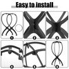 obeoby obeoby Wig Stand, Portable Wig Holder Wig Head Stand