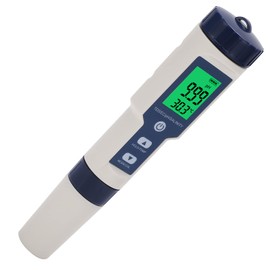 EZ-9909SP 5 in 1 Water Quality Test Pen PH TDS Salt and Temperature IP 67 Waterproof Dustproof Automatic Detection EZ-9909SP Analyzer
