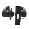 Bathroom Restroom Privacy Lock Entry Lever Lock Aluminum Alloy Matte
