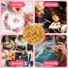 100PCS Small Mini Crowns for Crafts，Gold Crown Beads Elegant