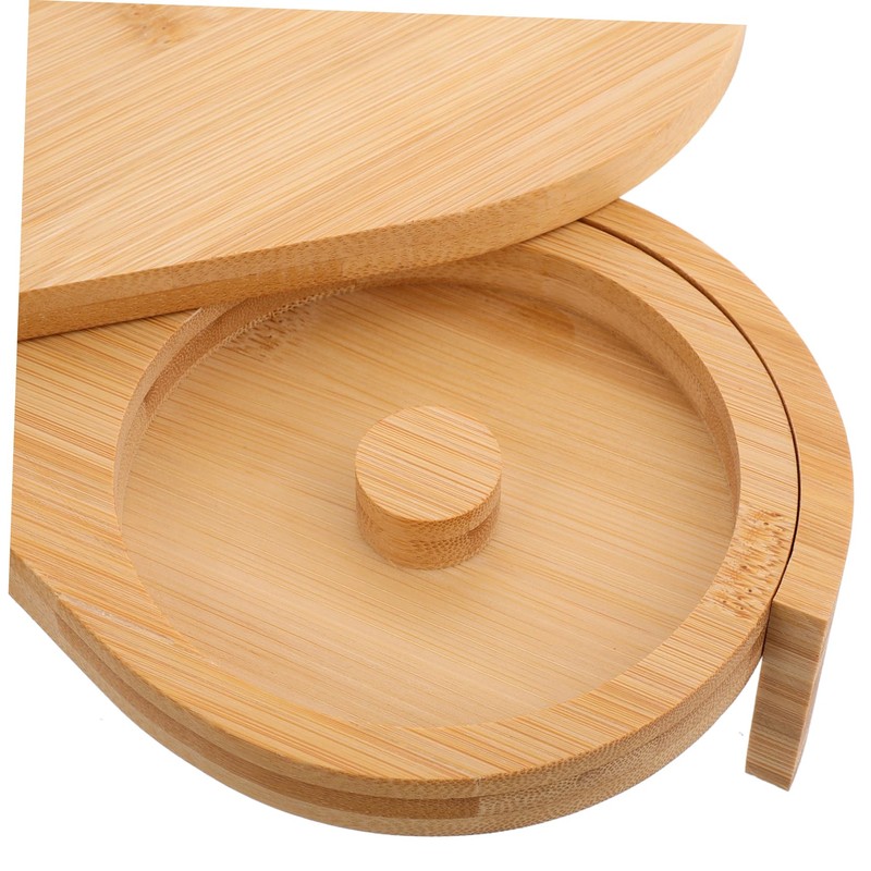 NOLITOY Cute Salt Sugar Box Wooden Seasoning Organizer Accessory Condiment
