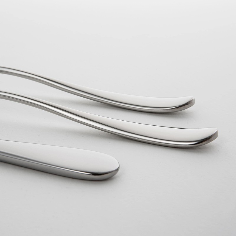 Robert Welch Arden Bright Cutlery Coffee/Espresso Spoon, Set of 8.