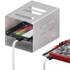 deleyCON 60 cm SATA 3 Cable Nylon 6 Gbit/s Data