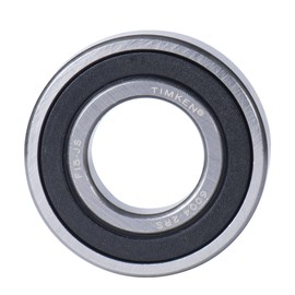 2PACK TIMKEN 6004-2RS Double Rubber Seal Bearings 20x42x12mm, Pre-Lubricated and Stable Performance and Cost Effective, Deep Groove Ball Bearings