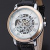 WINNER Men Hollow Full Automatic Mechanical Waterproof Watch Wristwatch