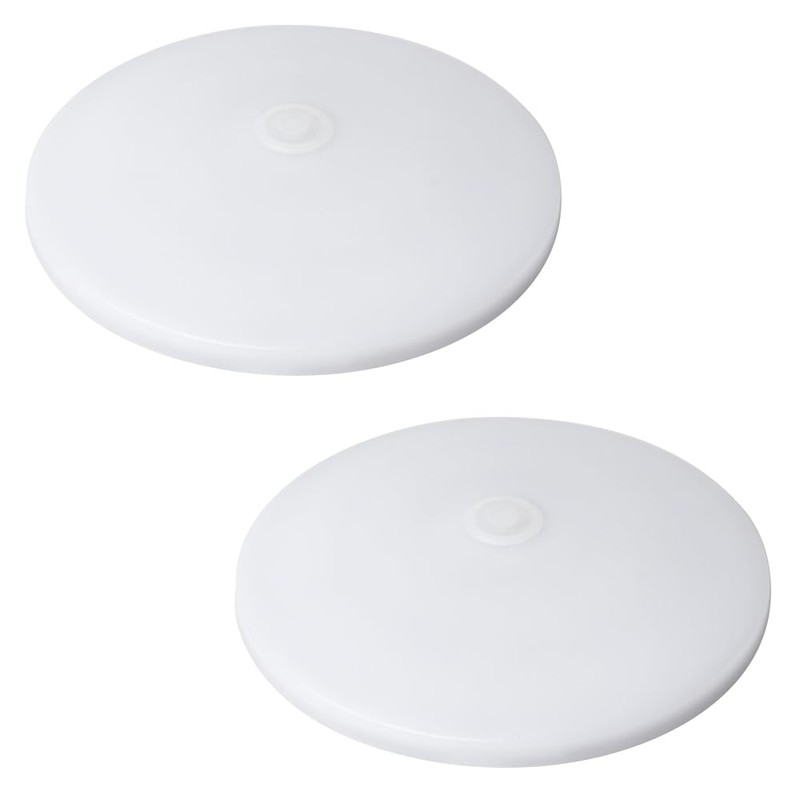 Facon 4.5" LED RV Puck Light Surface Mount - 2Pack,