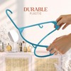 Plastic Hangers 50 Pack Blue - Clothes Hangers - Makes