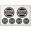 BEET Round BEET Sticker Set 0701-TB2-00