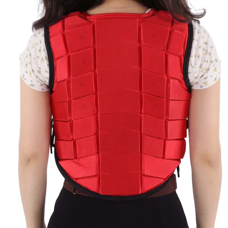 Kids Equestrian Vest Foam Padded Safety Horse Riding Protective Gear