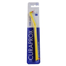 Curaprox Swiss 1006 - cepillo para polvo de dientes especial para implantes y tirantes, varios colores