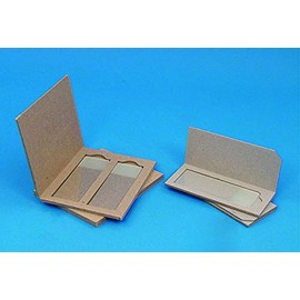 Single Microscope Slide Mailer, Solid Cardboard, 100/PK