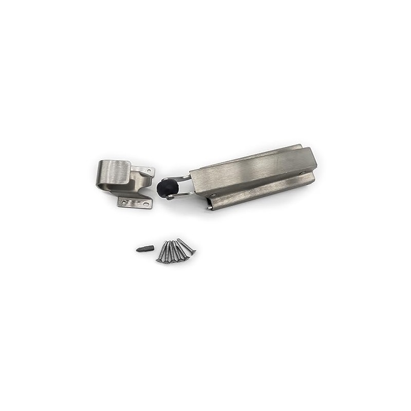 COMPONENT HARDWARE KEIL W94 SATIN STAINLESS STEEL CONCEALED Mount HYDRAULIC