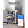 GoveeLife Refrigerator Freezer Thermometer 2 Pack, Bluetooth Temperature Sensor with