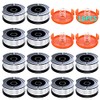 16 Pack Replacement String Spool for Black+Decker Trimmers