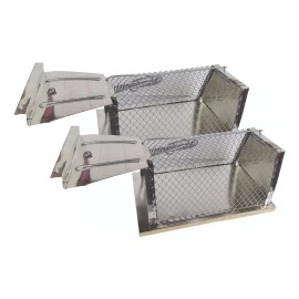 Jal 2 Ratoneras Tipo Jaula Trampa Raton Rata 36cm