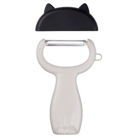 Kai Corporation DH2736 Nyammy Cat Peeler, Warm Gray