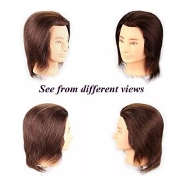 Hair Way Maniqui Cabeza Cabello Natural #3b 30.4 Cm Hair Way