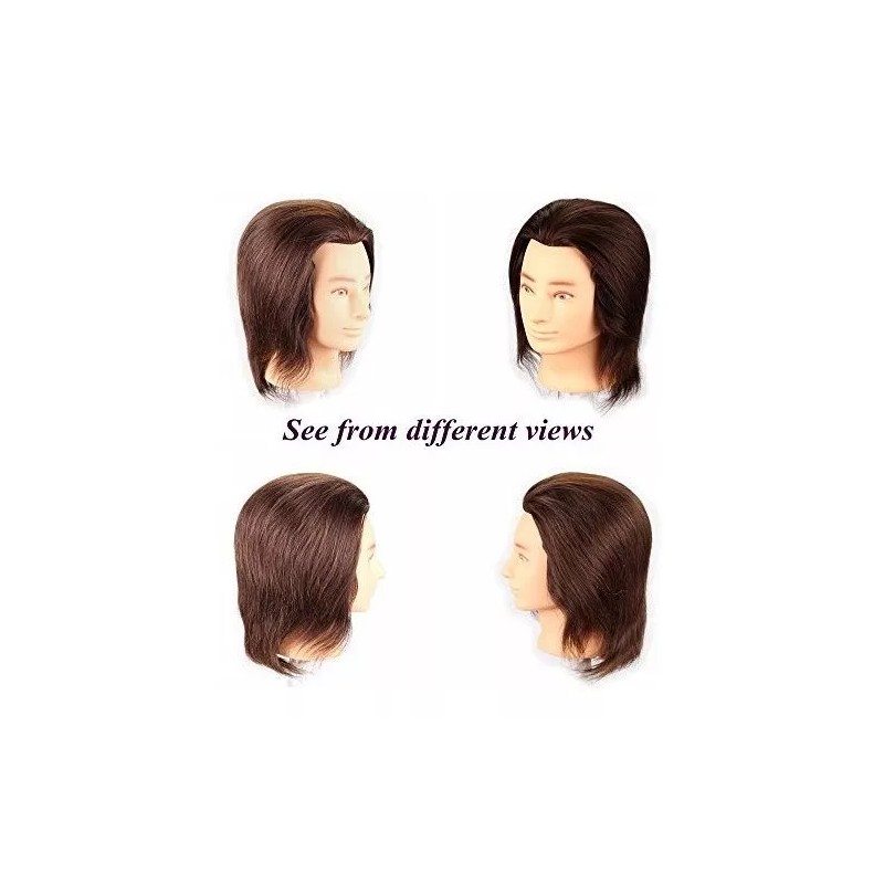 Hair Way Maniqui Cabeza Cabello Natural #3b 30.4 Cm Hair