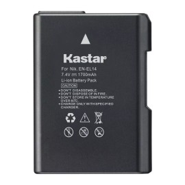 For Nikon 2x Kastar Battery for Nikon EN-EL14 D3100 D3200 D3300 D3400 D5100 D5200 D5300