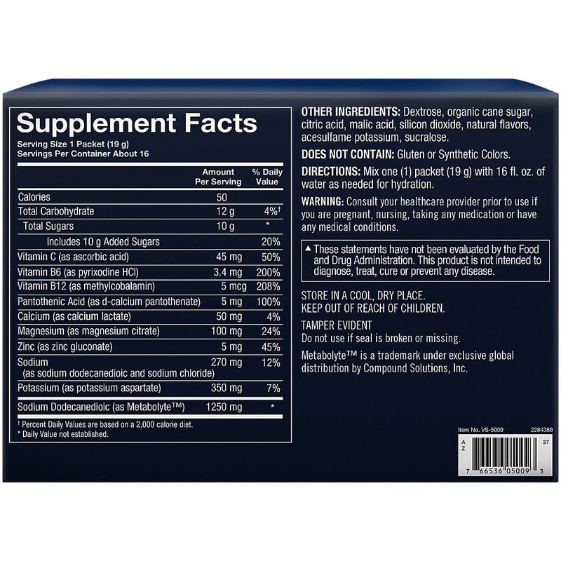 Hydra-Boost IV with Metabolyte - Supports Hydration & Endurance -