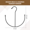ZEDODIER Legging Hangers for Closet Organizer, Space Saving Sport Bra