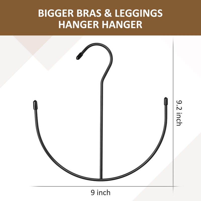 ZEDODIER Legging Hangers for Closet Organizer, Space Saving Sport Bra