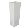 Rainwater Collection System 3x4in Downspout Water Diverter Connector System for