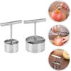 Descorazonador de Manzanas Acero Inoxidable 2 Piezas