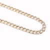 World One ABC Gold Plated Men Jewelry Necklace Miami Turnover