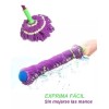 Texben Trapeador Mágico Magic Mop De Microfibra Giratorio