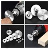 Pack of 10 Circular Saw Blades, Dremel Accessories, Cutting Discs,
