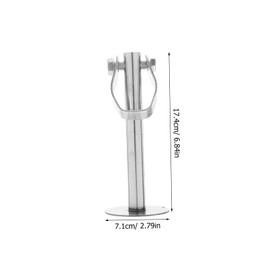 iplusmile Stainless Steel Salt Block Holder for Cattle Sheep and Deer Salt Block Stand for Easy Access and Enhanced Livestock Health