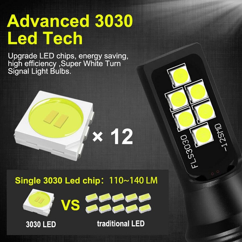 SOCAL-LED LIGHTING 2x HB4 9006 LED Fog Light Bulb for
