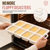 1 Pack Vinino Silicone Mini Loaf Pans Cake Bread Baking