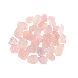 10 PCS, YASHEE Natural Morganite Raw Gemstone, Real Crystals, Loose Wholesale Lot, Wire Wrapping, Rock Stone, Birthstone, AA+ Quality For Jewelry Making, Earring, Pendant Making, Crafts & DIY