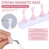 2 Set Nail Holder for Painting Nails, Acrylic Magnetic Base