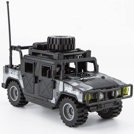 ENHANA Armored Vehicle Building Block Military Vehicle Building Toy for Age 6 7 8 9 10 11 12+, Army Battle Brick, Military Car Model Toys Gifts for Boys （4 Styles）