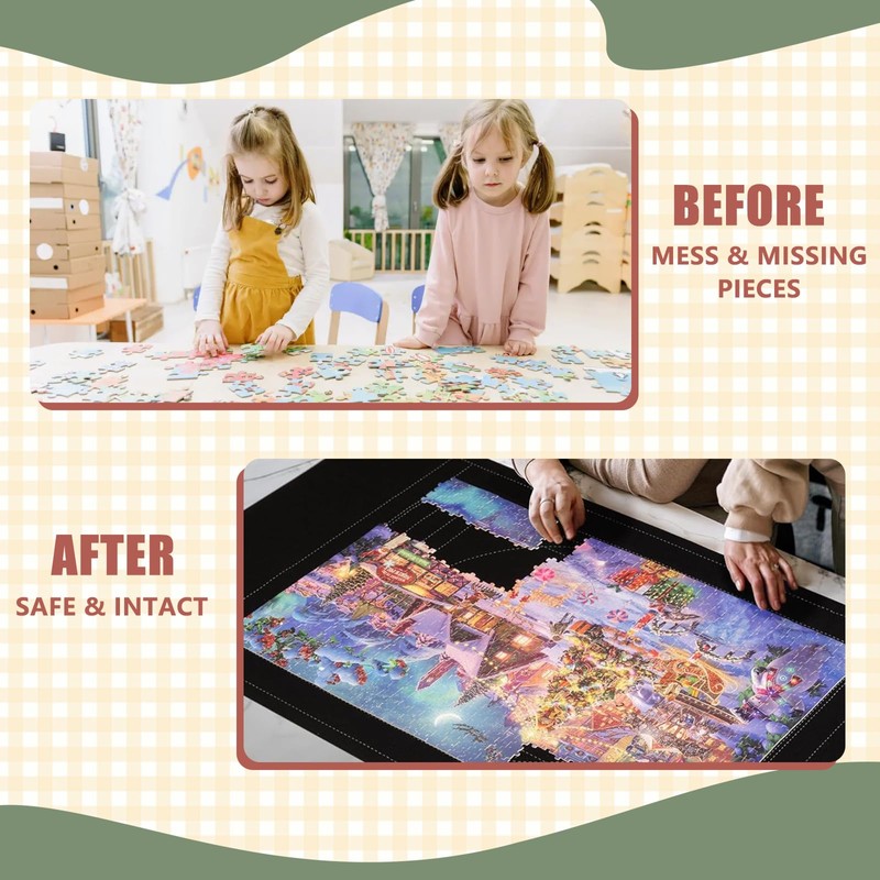 Puzzle Mat, Puzzle Rug, Jigsaw Mat, with up to 1000