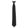 DQT Men's Plain Twill Wedding Formal Clip On Tie -