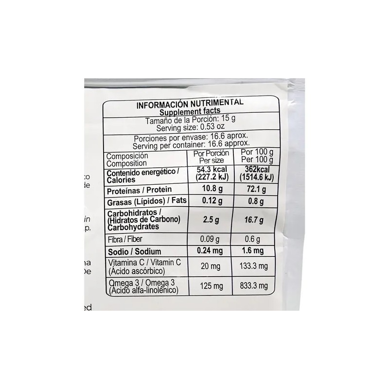 Pretty Bee Grenetina Hidrolizada Premium Sabor Natural 250 Grs