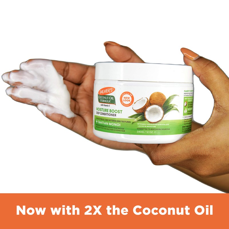 Palmer's Coconut Oil Formula Moisture Boost Deep Hair Conditioner, 12