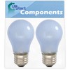 2-Pack 241555401 Refrigerator Light Bulb Replacement for Frigidaire FFTR1821TB0 Refrigerator
