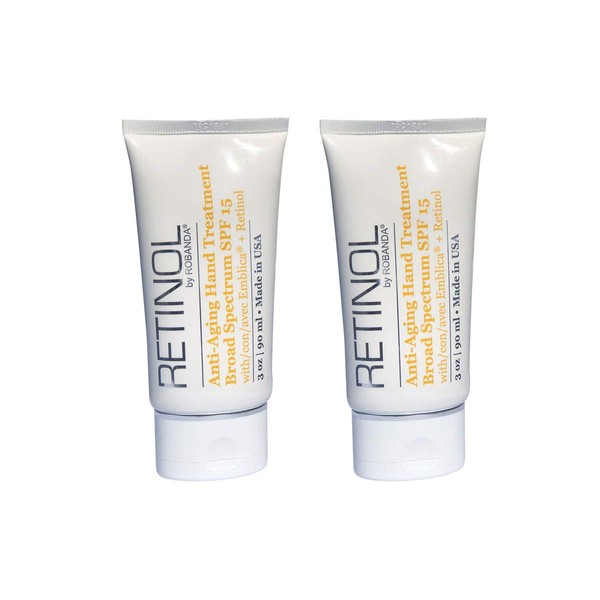 Robanda Retinol Anti-Aging Hand Treatment │ Broad Spectrum SPF 15