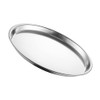 Cabilock Fruit Plate, Stainless Steel Plate, Dinner Plate, Salad Plate,